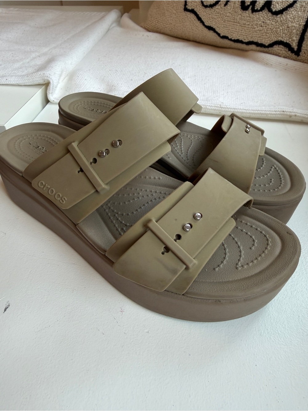 Crocs Women’s Platform Slide Sandals